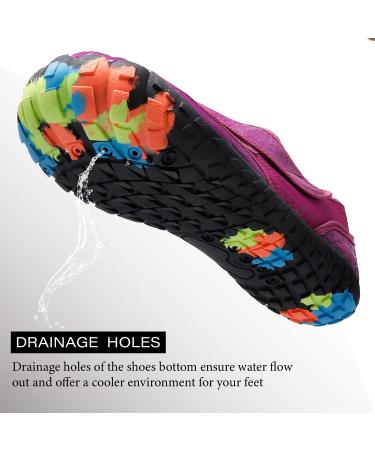 L-RUN Barefoot Water Shoes for Men and Women - Aqua Swim Shoes for Hiking and Walking - Buy Online on GoSupps.com