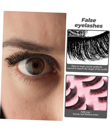 minkissy 10 Pairs Fake Eyelashes Russia Fiber 7d European and American - Buy Online on GoSupps.com