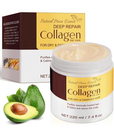  EONFAVE Collagen Hair Mask & Conditioner Maca Hair Care Argan Oil Deep Repair Hair for Very Dry Hair Restoration - Buy Online on GoSupps.com