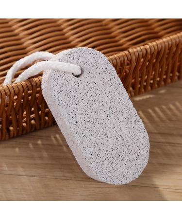 Plksei 2 Piece Natural Pumice Stone Set - Effective Bimsstein Foot Care for Dead Skin Removal | Gentle Foot Scrub - Buy Online on GoSupps.com