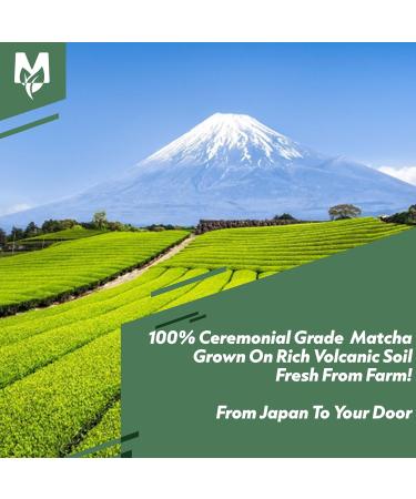 Matchaeco 50g Japanese Turmeric Matcha Green Tea Powder | Stone Ground Ceremonial Grade From Japan | Vegan Baking & Matcha Latte | Pesticide-Free | Eco-Friendly Packaging - Buy Online on GoSupps.com