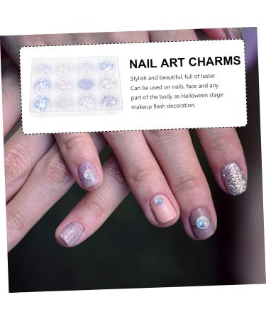 FRCOLOR 36 Boxes Nail Decoration Nail Accessories Nail Art Set Fingernail DIY Decoration Three-Dimensional Nail DIY Decoration Ornament Nail DIY Pendant Nail Art Pendant Jelly Decorate Charm - Buy Online on GoSupps.com