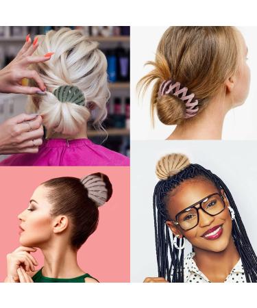 Luvadeyo Vintage Bird Nest Hair Clips - 3 Pack Big Hair Grippers for Women & Girls - Monochrome Pink/Green/Beige Hair Accessories - Buy Online on GoSupps.com