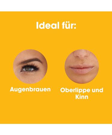 Nads Wax Hair Removal for Eyebrows - Natural Wax with Precision Applicator | International Shipping Available - Buy Online on GoSupps.com