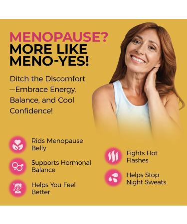 Lubracil Menopause Gummies - Natural Hormone-Free Supplement for Hot Flashes Night Sweats & Mood Swings with Black Cohosh & Ashwagandha - 60 Count - Buy Online on GoSupps.com