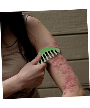 FOMIYES 6-Pack Jade Massage Comb Set - 8 Teeth Scalp Scratchers for Women - Relaxing Hair & Meridian Massager - Buy Online on GoSupps.com