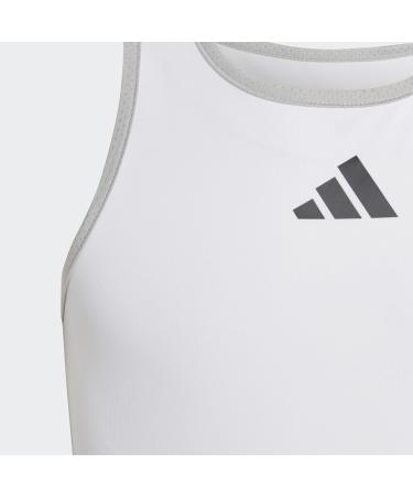 Buy Adidas Girl G Club Tank 128 White - Stylish & Comfortable | Shop Internationally at Your Store Name  - Buy Online on GoSupps.com