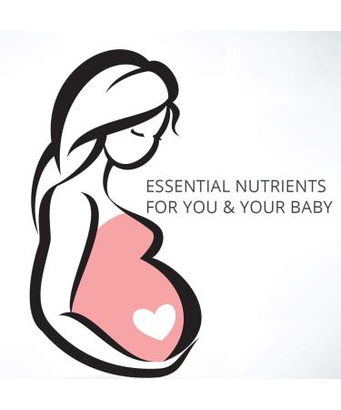 Prenatal Vitamins with 1000mcg Folate Folic Acid Prepares You for Conception and Childbearing 23 Vitamins and Minerals Includes Iron Calcium Vitamin D Biotin 90 Days Supply - Allmom's Choice - Buy Online on GoSupps.com