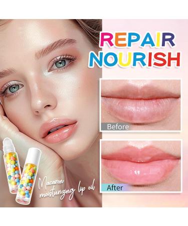 Moisturizing Lip Oil Nourishing Hydrating Formula Non-Sticky and Long Lasting Lips 5ml Natural Care for Dry Chapped Cracked and Peeling Lips Smooth Soft Lip Conditioner 5ml - Buy Online on GoSupps.com