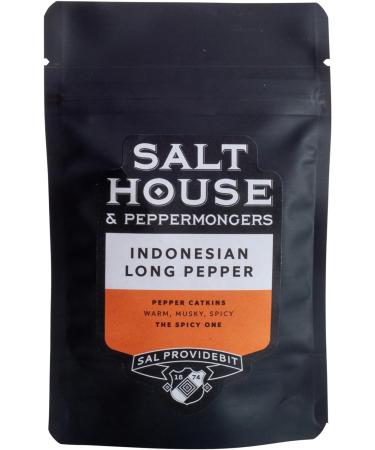 Premium Indonesian Long Pepper Whole Peppercorns - 46g | Gourmet Piper Retrofractum - Buy Online on GoSupps.com