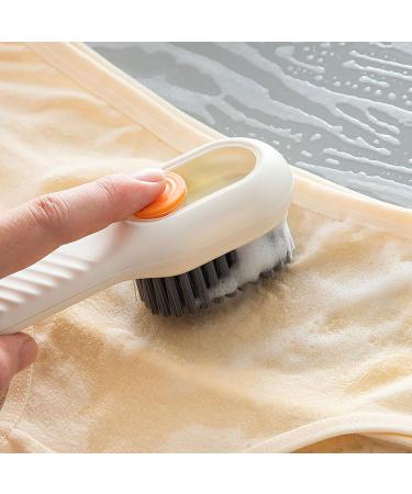 Soap Shoes Brushes Multifunctional Cleaning Brush Automatic Shoe Brush Push-type Liquid Cleaning Brush Washing Brushes for Clothes Shoes - Buy Online on GoSupps.com