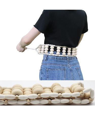 Wood Therapy Massage Tools Set - Back Roller, Scalp/Neck Comb - Wooden Massager for Body Relaxation & Acupoint Massage - Portable 2pcs - Buy Online on GoSupps.com