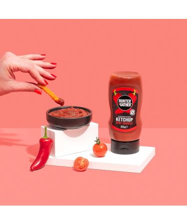 Spicy Chipotle Ketchup Sauce | 350g | Hunter & Gather | Keto Paleo Friendly - Buy Online on GoSupps.com
