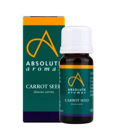 Absolute aromas carrot seed essential oil 10 ml - 100% pure natural undiluted vegan and free of animal experiments - for use in diffusers and aromatherapy mixtures