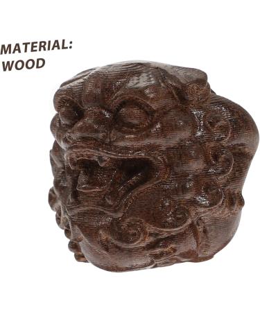 Beavorty 2st Wenwan Meditation Zen Statue - Vintage Wooden Animal Figure for Office & Home D cor Buddha Ornament from Vietnam Agarwood - Buy Online on GoSupps.com