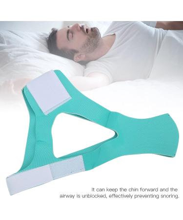 Anti Snoring Chin Strap - Snore Relief Solution for Adults | Breathable & Adjustable Jaw Strap for Effective Sleep Aid (Blue) - Buy Online on GoSupps.com