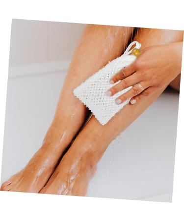NULYLU 2 Pcs Soap Bag Soap Scrubber Pouch Body Wash Sponge Loofah Sponge Shower Pouf Soap Saver Pouch Nylon - Buy Online on GoSupps.com