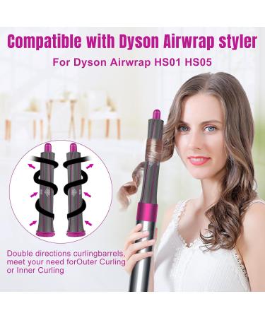 2 PCS 1.2 Inch/30MM Long Hair Curling Barrels Compatible hair tool for Dyson Airwrap Styler Accessories Accessories for Multiple Hair Styles Curling Ironr - Buy Online on GoSupps.com