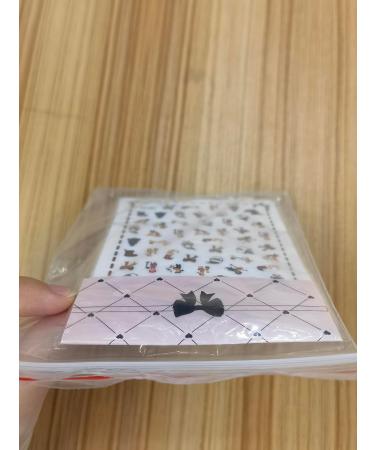 EBANKU 15 Sheets Christmas Nail Art Stickers Decals Self-Adhesive Nail Art Stickers 3D Xmas Santa Claus Snowflakes Nail Stickers for Women Girls Kids Manicure DIY -B - Buy Online on GoSupps.com