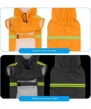 PETCUTE Waterproof Dog Raincoat - Windproof Adjustable & Reflective for All Sizes - Perfect for Rainy Days! - Buy Online on GoSupps.com