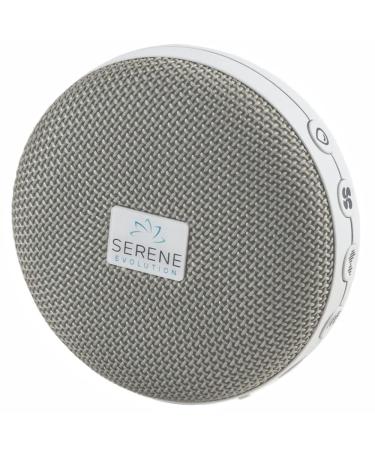 Serene Evolution 36 Sound Portable White Noise Machine for Adults, USB Rechargeable Sound Machine for Sleeping & Travel, Soothing Sleep Sounds Include Fan, Ocean, Pink & Brown Noise, Rain, Waterfall 36 Sounds - Adult - Buy Online on GoSupps.com