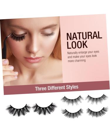 minkissy 35 Pairs Eyelashes False Eyelash Fake Eyelash Women Presents Fake Lashes Natural False Lashes for Women Makeup Accessories False Lashes Wispy Full False Lashes Make up Set 3d Fiber - Buy Online on GoSupps.com