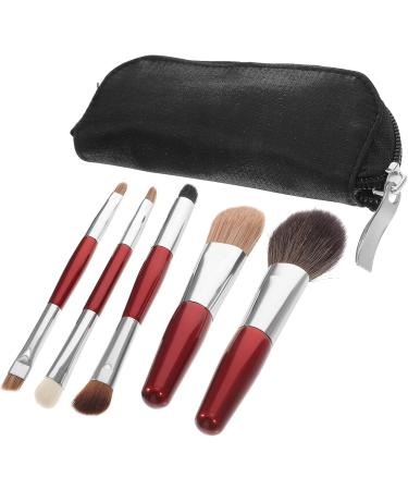 FOMIYES 5 Sets Makeup Brush with Bag Makeup Brush for Women Cosmetics Brush Makeup Blush Applicator Women s Suits Girl's Eyeshadow Brush Aluminum Tube Travel The Face Tool - Buy Online on GoSupps.com