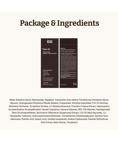 Dr. Reju-All Advanced Retino-Mela Serum HPR Retinol Serum for Face Anti-Aging Pore Minimizer Next-Gen Korean Skin care Gentle & Beginner-Friendly Niacinamide 10% & TXA 4% 1 Fl Oz - Buy Online on GoSupps.com