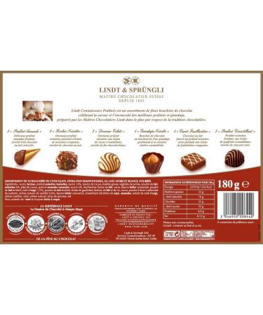 Lindt Connaisseurs Pralines Box 180 g - Pack of 2 - Buy Online on GoSupps.com