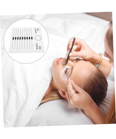 minkissy 1pc Eyelash Spacer Eyelash Plate Eyelash Gasket Eyelash Supplies Glass Stand Eye Lash Eyelash Grafting Accessory Eyelash Board Lash Grafting Gasket Epoxy Accessories Extend Tray - Buy Online on GoSupps.com