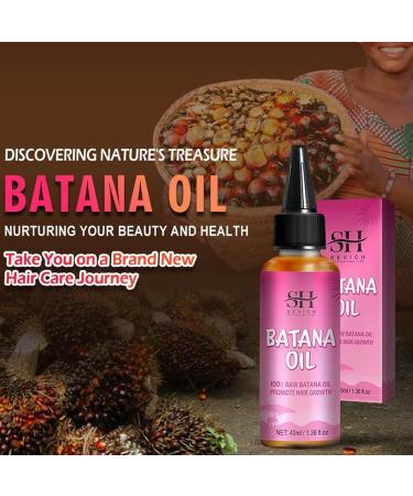 Zankie 1/3 Batana Oil for Hair Growth - 40ml - Batana Oil for Dry and Nourishing Hair - Leave-In Repair Oil - Hair Root Straightening Oil for - Buy Online on GoSupps.com