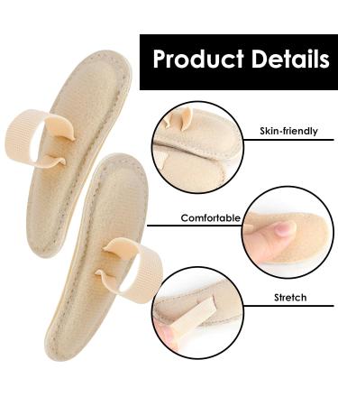 Hammer Toe Crest Cushion 2PCS - Toe Prop Support for Hammertoe, Hallux Valgus, Discomfort Relief - Toe Straightener with Elastic Bands - Buy Online on GoSupps.com
