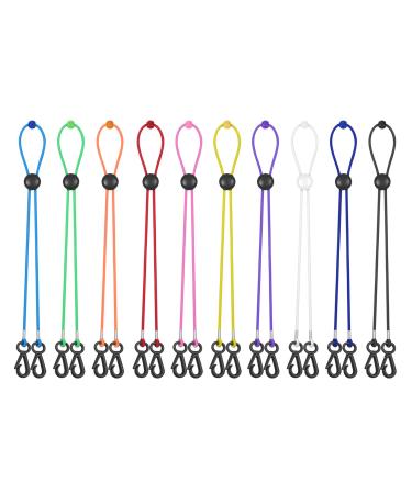 Bekoiup mask holder masking band children for mouth protection - mask chain mask holder mask extension back of the head adjustable mask hook buckle strap for adults and children 10 PCs
