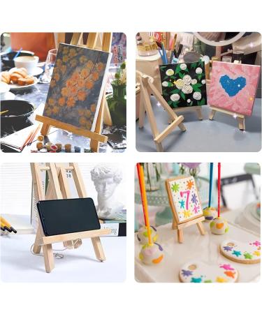 Rismise Painting Cake Topper Art Paint Cake Topper Paint Brush Canvases Palette Cake Cupcake Topper With Mini Canvas Easel Graffiti Artist Themed Cake Decor for Girl Boy Art Birthday Party Supplies  - Buy Online on GoSupps.com