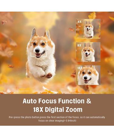 Video Camera Camcorder, 4K Video Camera for YouTube Auto Focus 64MP 60FPS 4.0" Touch Screen 18X Zoom Digital Camera with WIFI, Microphone, Handhold Stabilizer, 64G SD Card, Fill Light, Remote Control Black 01 - Buy Online on GoSupps.com