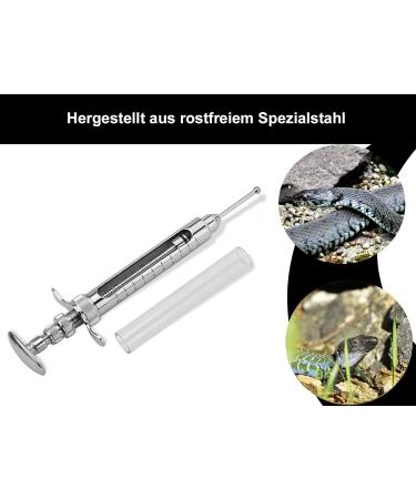 Pinkie Press Metal Feeding Syringe - Pinky Pump for Force Feeding | International Shipping Available - Buy Online on GoSupps.com