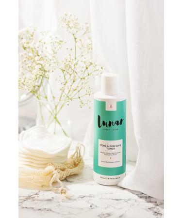 Pore Minimizing Toner with Niacinamide & Hyaluronic Acid - Lunar Glow 200ml | Best International Shipping - Buy Online on GoSupps.com