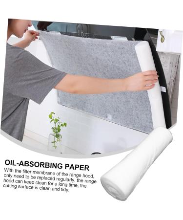 POPETPOP Range Hood Filter Paper Grease Filter Paper Air Filters 20x20x1 Hood Paper Paper Air Vent Filters Kitchen Hood Oil-Proof Stickers Non-Woven Fabric Sign Paper White - Buy Online on GoSupps.com