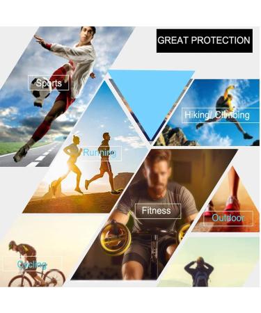 Buy Luwint Long Compression Leg Sleeves for Men & Women - Non-Slip UV Knee Brace for Sports | Comfortable Support for Basketball Running Cycling - XX-Large Black - Buy Online on GoSupps.com