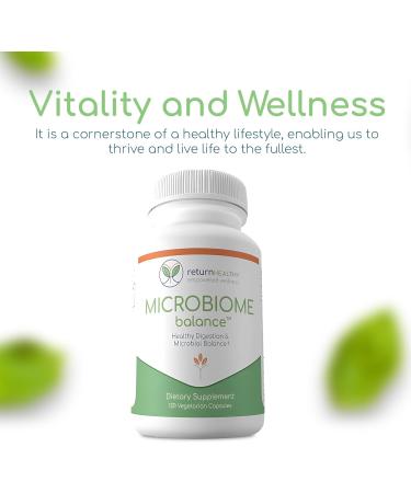 Microbiome Balance Gut Health Supplement for Women and Men with Monolaurin & Caprylic Acid Supports Digestive Wellness & Healthy Gut Environment 120 Capsules - Buy Online on GoSupps.com