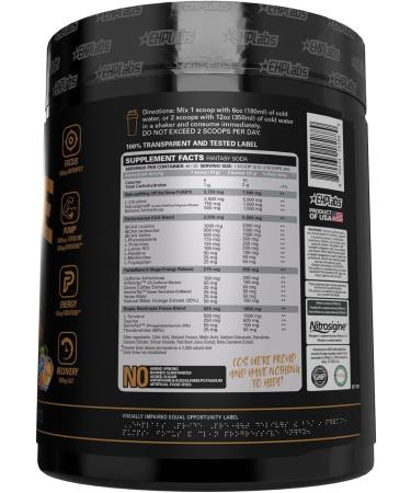 Pride Pre Workout Powder - Fantasy Soda Flavor | Full Strength for Men & Women | Energy, Focus, Pumps & Recovery | 40 Servings - Buy Online on GoSupps.com