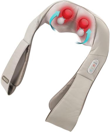 House of Marley Homedics Shiatsu Massager - Portable Electric Back Neck & Shoulder Relief with Warmth | Versatile Muscle Reduction for Home & Office - Buy Online on GoSupps.com