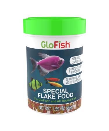 GloFish Special Flake Dry Fish Food for Brightness, 1.6 oz - 77003 - Buy Online on GoSupps.com