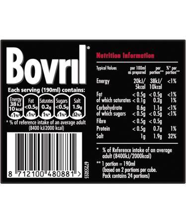 Bovril Beef Stock Cubes 12 x 10g - Premium Quality for Flavorful Meals - Buy Online on GoSupps.com