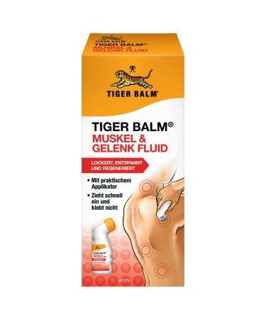 TIGER BALM MUSCLE & JOINT FLUID - nourishing rub loosens relaxes and regenerates - incl. applicator with 90 ml - Buy Online on GoSupps.com