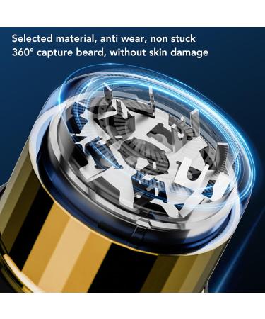 Electric Beard Trimmer Type C Wet Dry Use Low Noise Compact and Portable Beard Clipper for Men - Buy Online on GoSupps.com