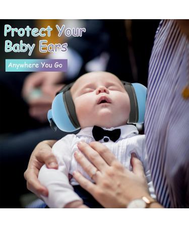 Funglam Baby Hearing Protection Headphones | Noise Protection for Toddlers 12-36 Months | Comfortable & Safe Blue Ear Muffs - Buy Online on GoSupps.com