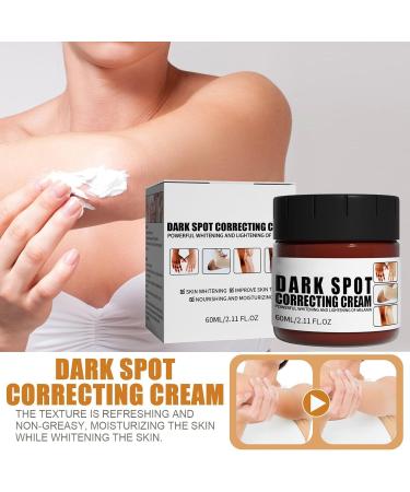 EXQST Dark Spot Correcting Cream Skin Brightening Cream for Intimate Areas Whitening Moisturizing Cream for Underarm Legs for Knees - Buy Online on GoSupps.com