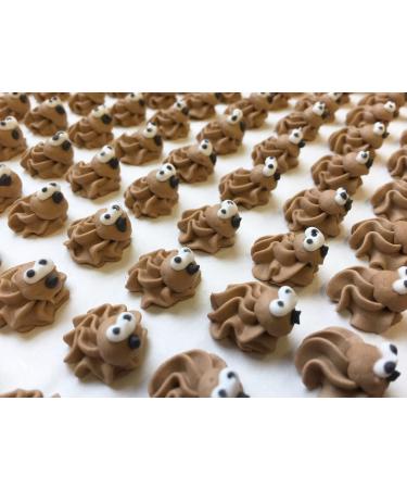 12 Sugar Mini Hedgehogs - Beautiful Edible Cake Decorations - Buy Online on GoSupps.com
