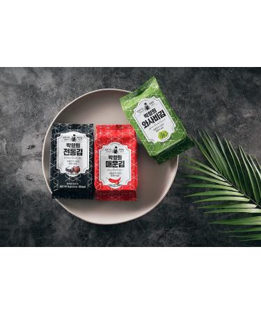 Master Hee's Korean Traditional Roasted Seaweed Snack - Perfect Keto and Vegan Diet Snack, 4g per Pack (20-Pack), Original Flavor - Buy Online on GoSupps.com